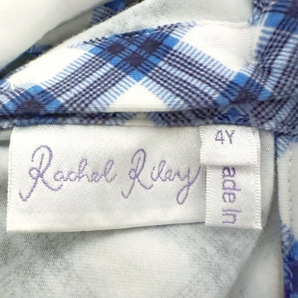 Rachel Riley | Tartan Jersey Dress (4 yrs) 💙 - Picture 7 of 8